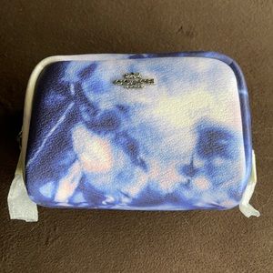 Coach Tie Dye Mini Boxy Cosmetic Case